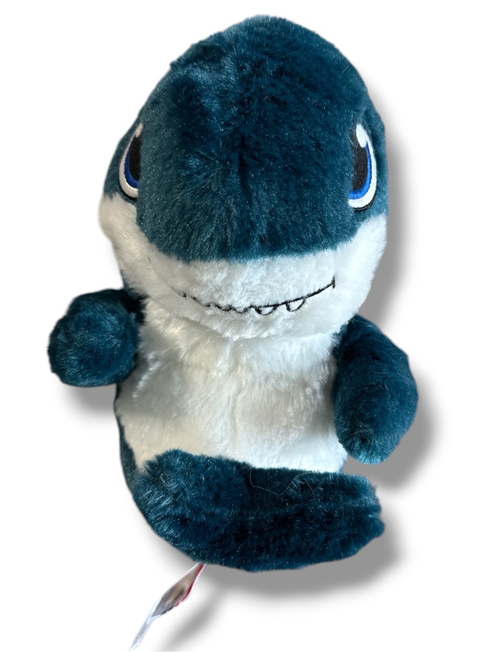 Fiesta Swaddle Babies Blue Shark Plush Stuffed Animal Ocean Sea Creature 9"
